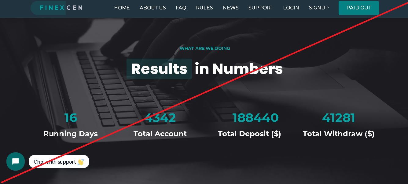 Finexgen - Финансовая пирамида