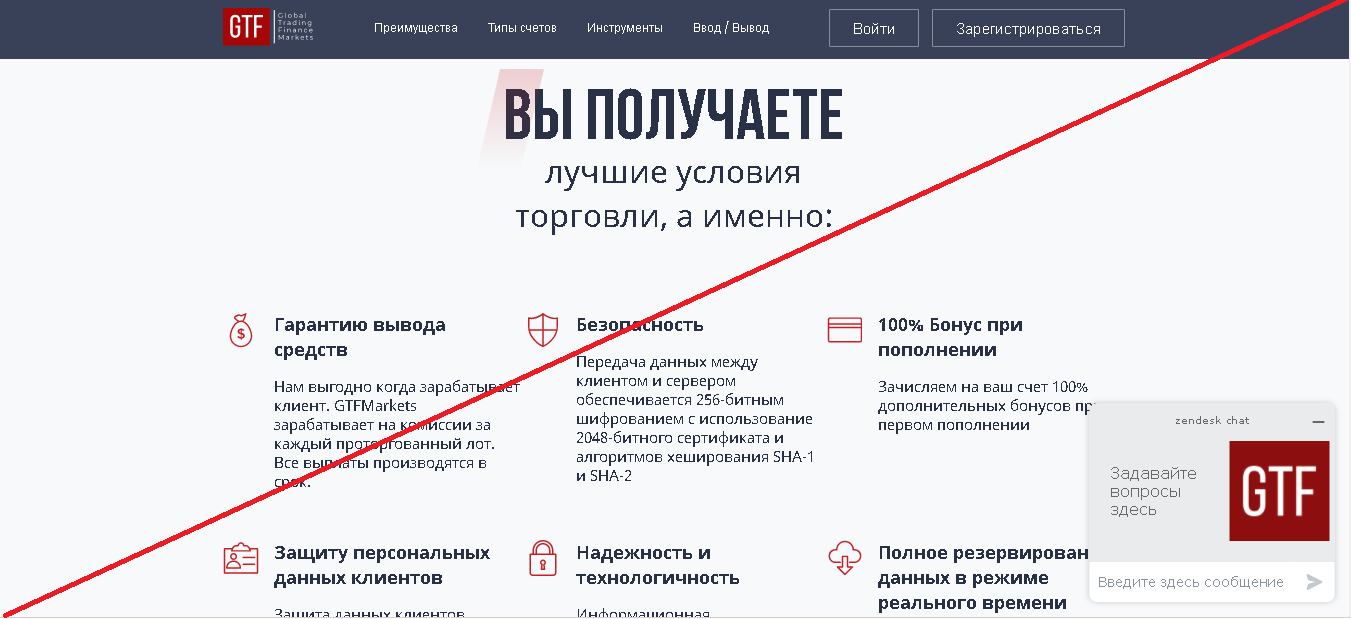 GTFmarkets - Мошенники