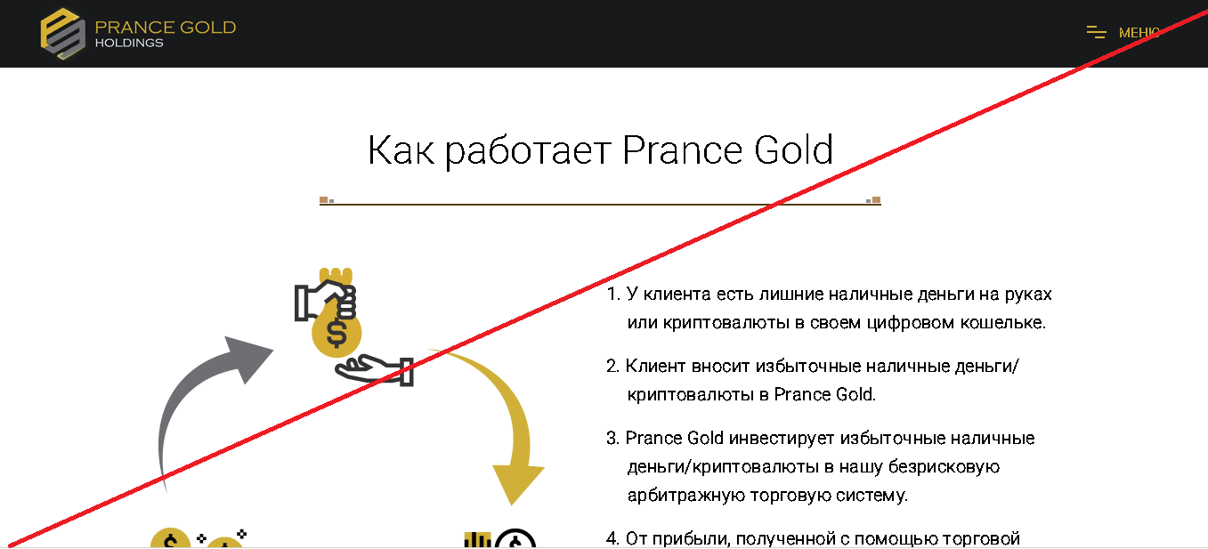 Prance Gold Holdings - Лохотрон