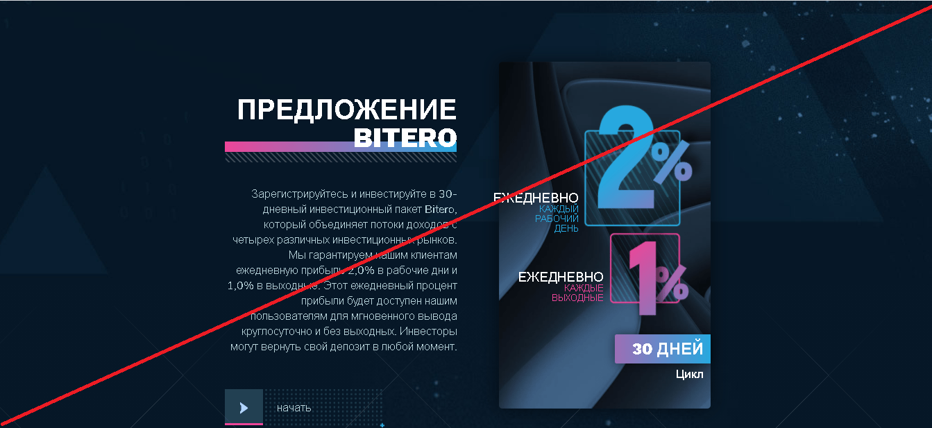 Bitero - Отзывы