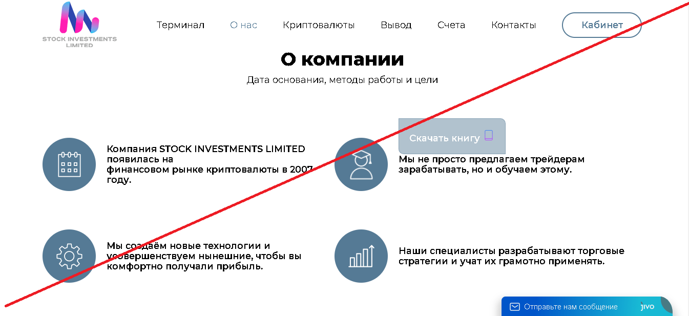 STOCK INVESTMENTS LIMITED - Лохотрон