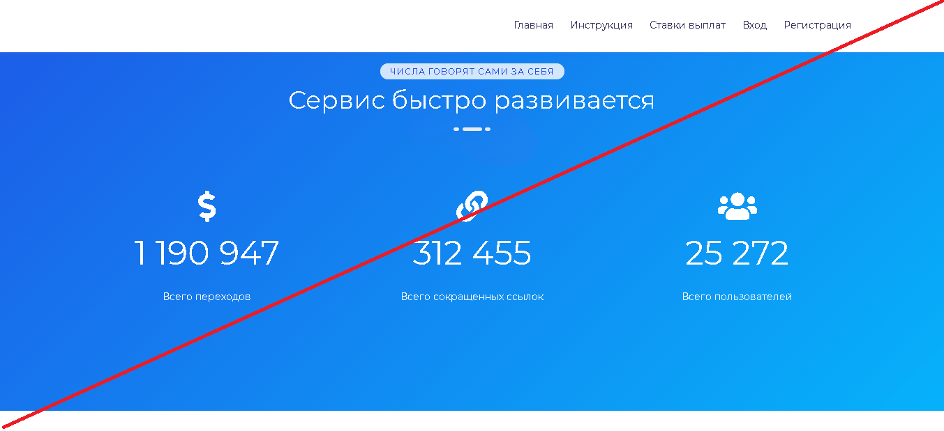 Shrlink - Мошенники