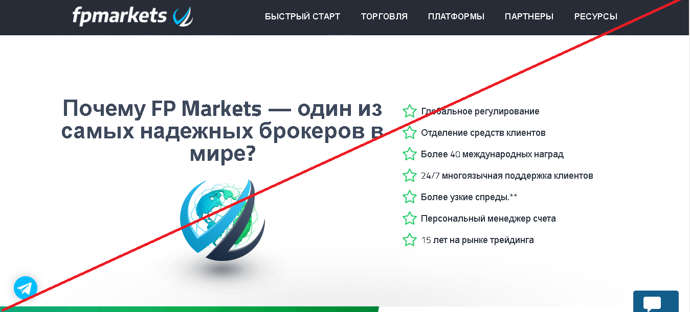 FPMarkets - Отзывы