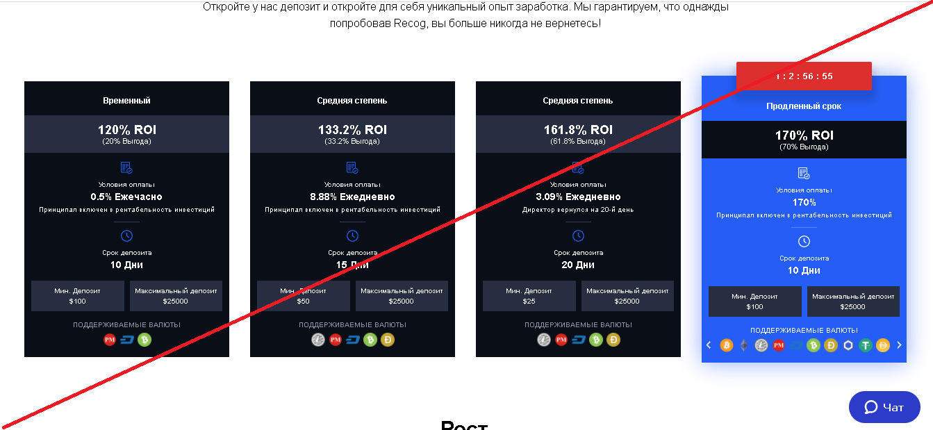 Recog Global - Лохотрон