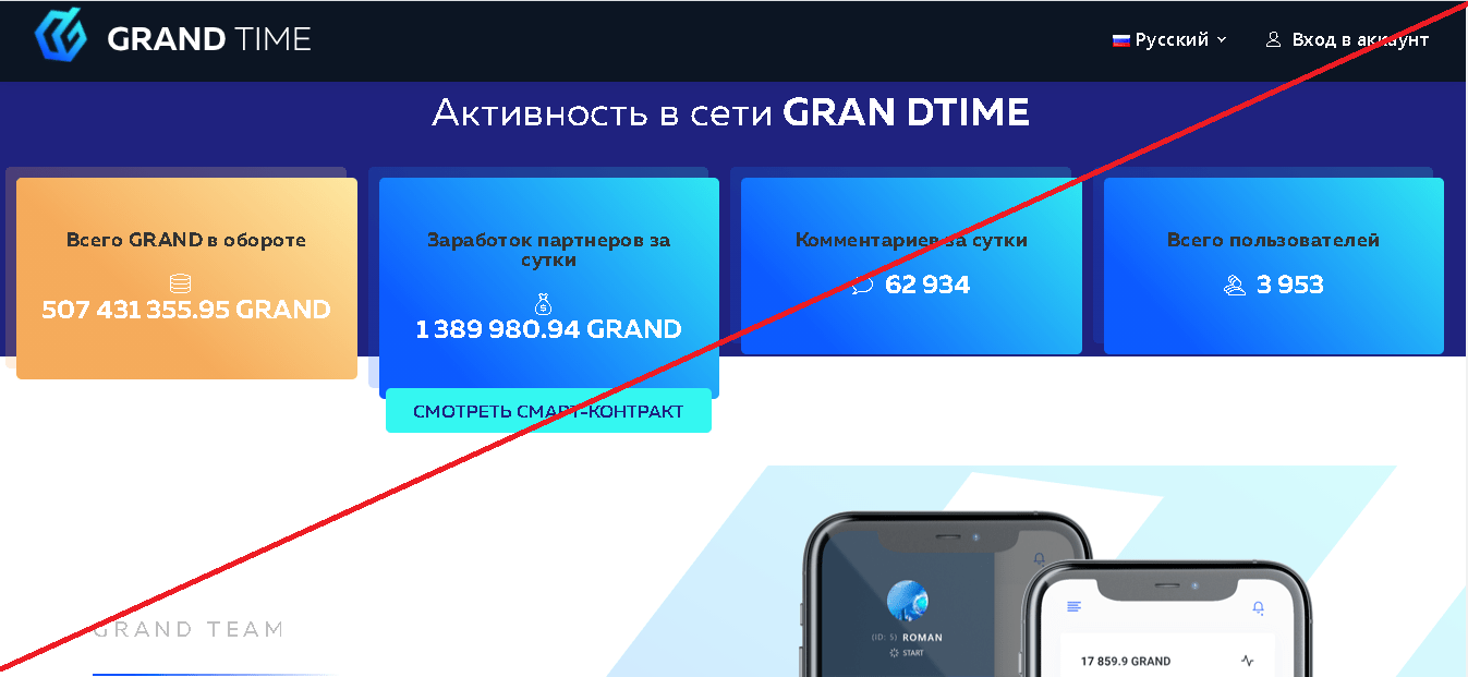 GrandTime - Мошенники