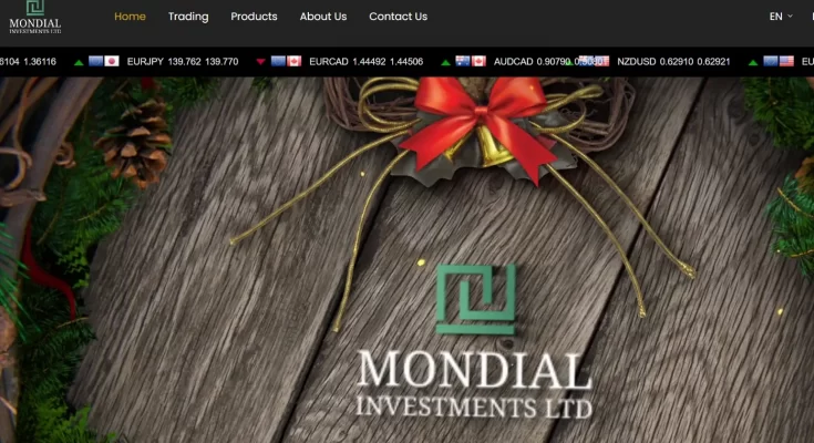Mondial Investments Ltd отзывы клиентов