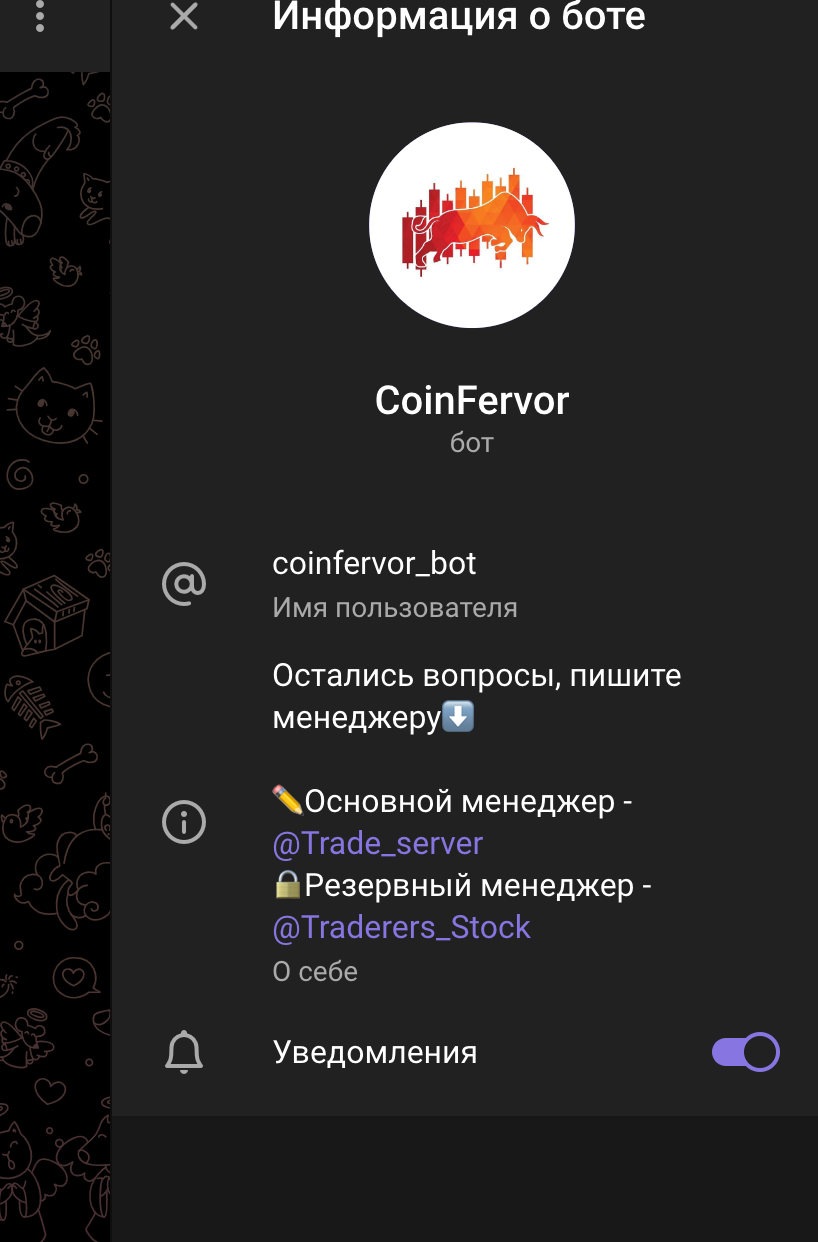 CoinFervor bot обзор